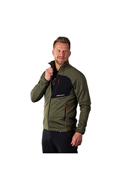 NORTHFINDER Pulover Fleece bărbați Anti-scămoșare, Absorbant, Moale EUSTACIO,...