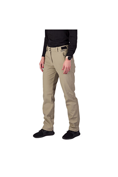NORTHFINDER NO-6112OR pantaloni softshell de damă 3L ANGELA, Bej