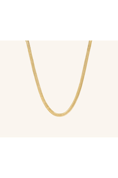 Generic Brand Colier placat cu aur Sienna, 45 cm