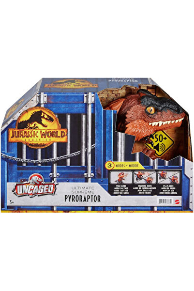 Mattel Games Φιγούρα Δράσης Απόλυτος Πυροδεινός Jurassic World με Ήχους για 5...