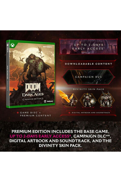 Bethesda Softworks Doom: οι Σκοτεινές Εποχές Premium Έκδοση Παιχνίδι για Xbox...