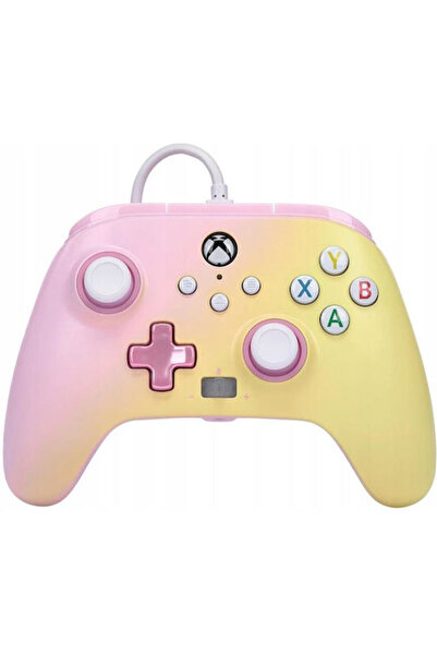 Powera Ενισχυμένο Ενσύρματο Χειριστήριο για Xbox Series Ροζ Λεμονάδα