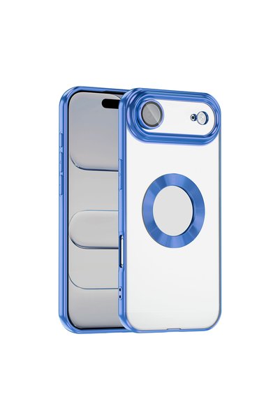 zore iPhone 17 Air Case Camera Lens Protected Slim Lightweight with Logo Disp...