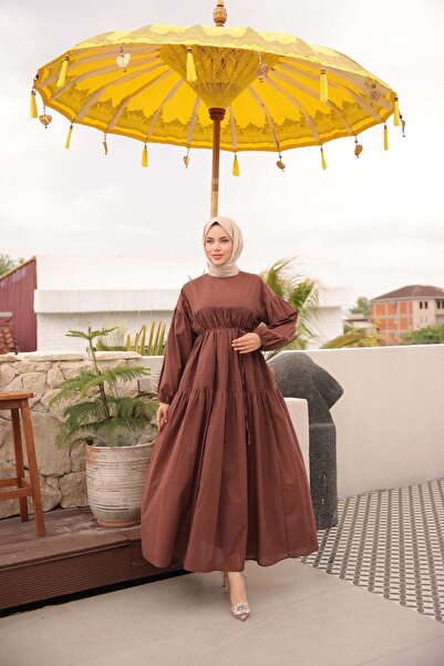 Bwest Dress - Brown