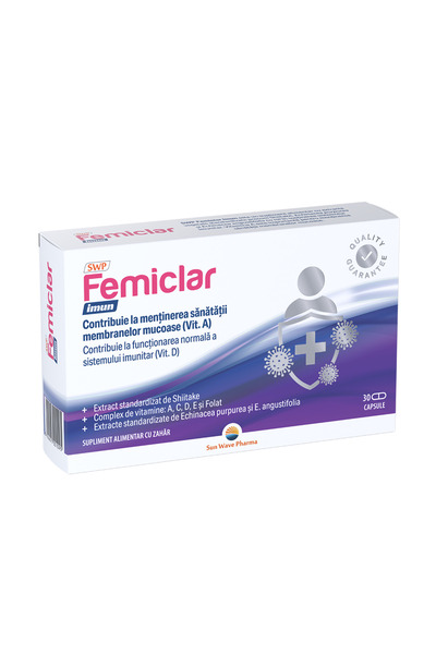 SUN WAVE PHARMA Femiclar Imun 30cps