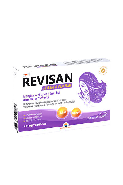 SUN WAVE PHARMA Revisan Par si Unghii 30cpr