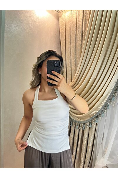 Boyundan Geçme Bluz