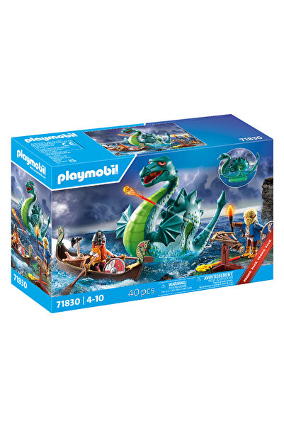 Playmobil Βίκινγκς Πολεμιστές Και Θαλάσσιο Τέρας (71830)