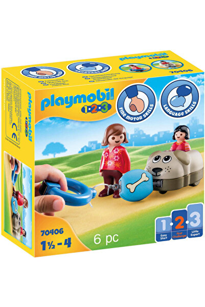 Playmobil Τρένο με καρότσι σκύλου (70406)