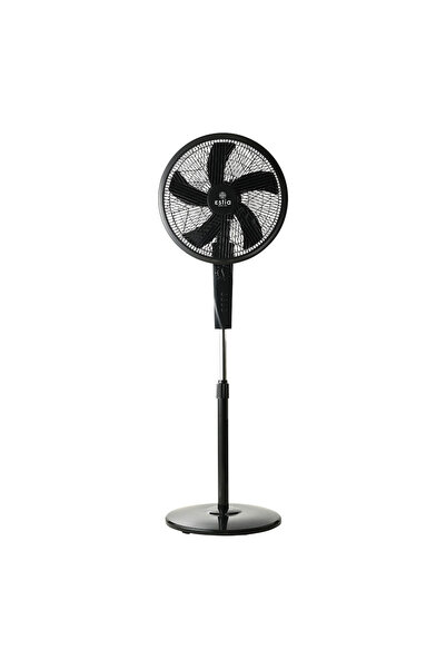 estia Ανεμιστήρας δαπέδου AITHER 40εκ. 45W Μαύρο με χρονοδιακόπτη 06-21160