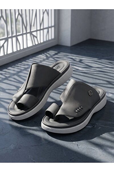 Amity Footwear KSA حذاء مدائن رجالي جلد | نعل مضاد للانزلاق | تطريز يدوي فاخر...