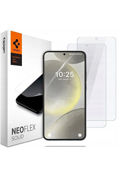 Spigen Folie Neo Flex pentru Samsung Galaxy S24, Pachet de 2, cu strat auto-r...