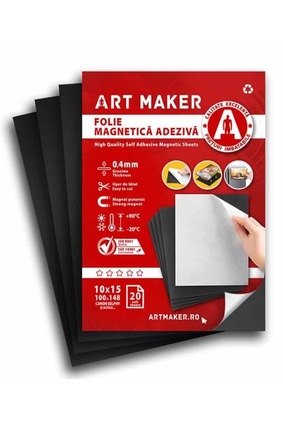 Art Maker Magnetic adhesive film, 0.4mm, Canon Selphy, 20 sheets