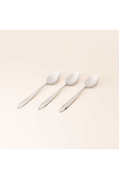 Erdem Diamond 3-Piece Dessert Spoon - Silver