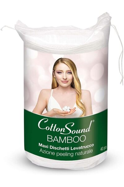Cotton Sound Maxi Oval Bamboo Pads 40 Pieces