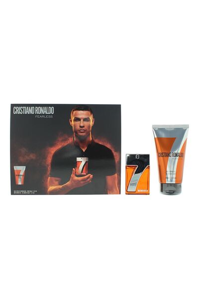 CRISTIANO RONALDO CR7 Fearless Set cadou parfum bărbătesc 30 ml + Gel de duș ...