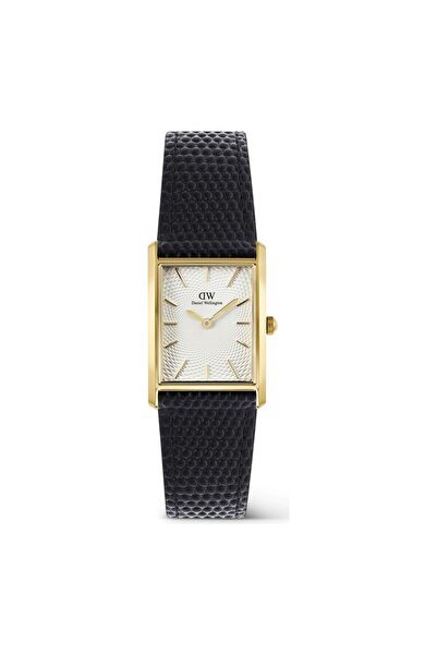Daniel Wellington Bound Black Lizard White Guilloché G DW00600899 Kol Saati