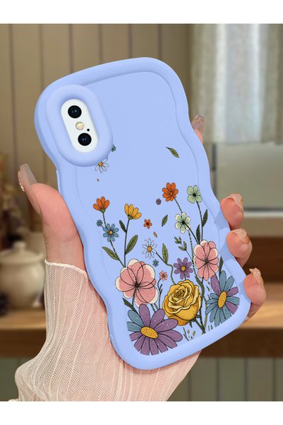 Hontinga حافظة متوافقة مع هاتف iPhone X، حافظة حماية للكاميرا من السيليكون ال...