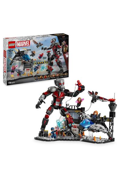 LegoPazar Lego(R) Super Heroes 76314 Captain America: Războiul...