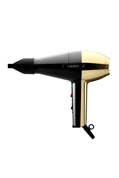Elchim مجفف شعر هاند مود 2001 - أسود وذهبي