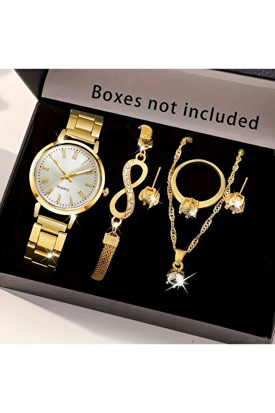 choice2 Roma Gold No Box 6pcs/set Elegant Women Quartz Watch Fashion Simple D...
