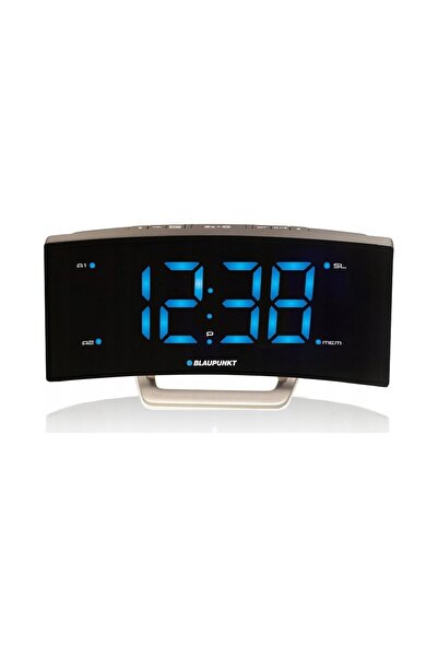 Blaupunkt Ceas cu radio și alarmă Cr07Bk LED cu funcție Snooze Cr 07Bk