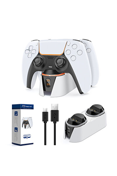 Choice GP515 Dual Fast Charger for PS5 Controller Charger Station Charging Cr...