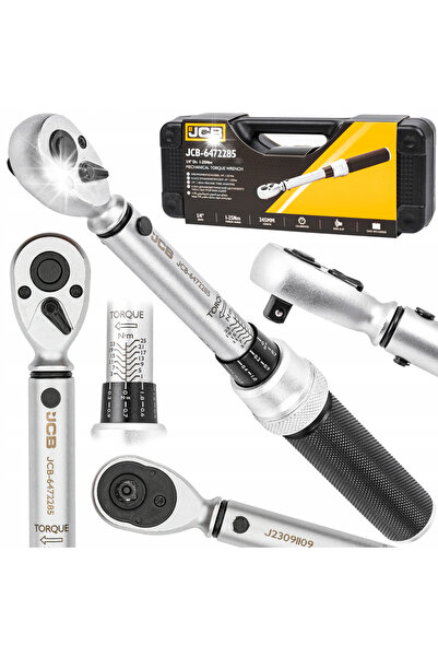 Jcb Cheie dinamometrică cu carcasă de blocare, certificat de calibrare, 1-25 ...