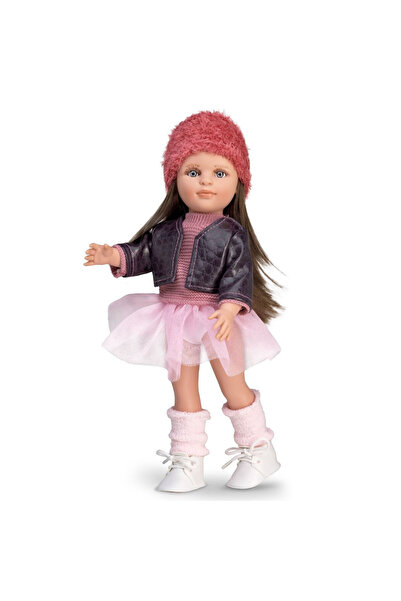 Other Κούκλα 42εκ. με Δερμάτινο Μπουφάν Magic Baby Nani MB33119