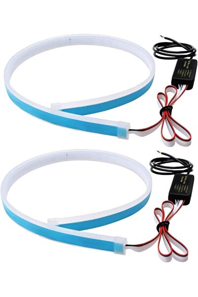 Bukela شريط إضاءة LED، عبوة من قطعتين، أضواء نهارية متسلسلة LED لإشارات الانع...