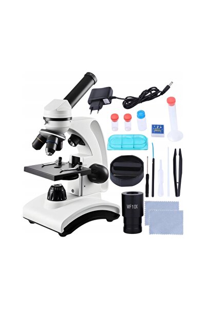 Renew Force Microscop Micro Macro 40-640X LED Științific Educațional Școlar Z...