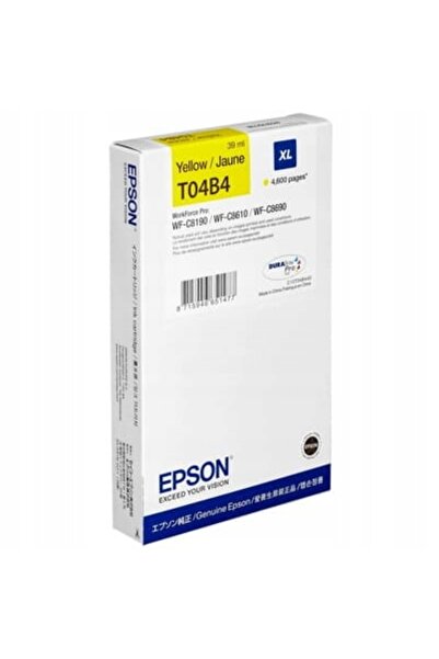 NO BRAND Cartuș de cerneală nou T04B4 XL Epson Workforce Pro Wf-C8690 Wf-C869...