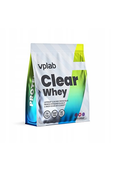 NO BRAND Proteină din zer, VPLab Clear Whey 500 g, Aromă de căpșuni negre, Fă...