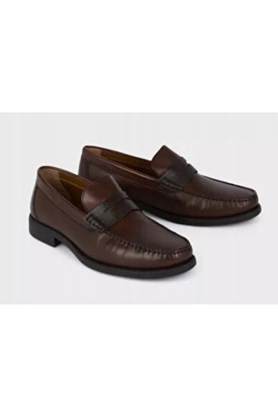NO BRAND Pantofi clasici slip-on din piele maro Burton London 45