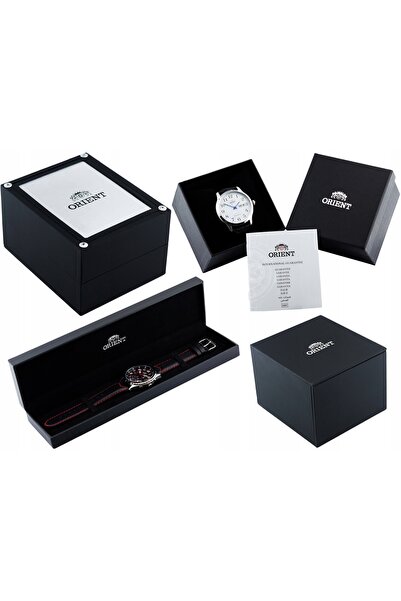 NO BRAND Ceas Orient FAG02004B0 bărbătesc cu curea neagră