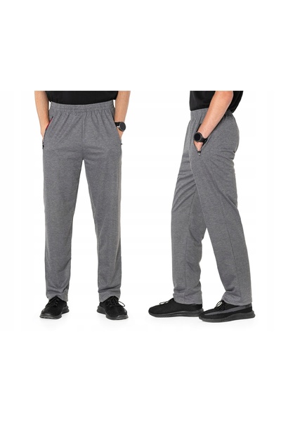 NO BRAND Pantaloni de trening bărbați, croială dreaptă, pentru sport și antre...