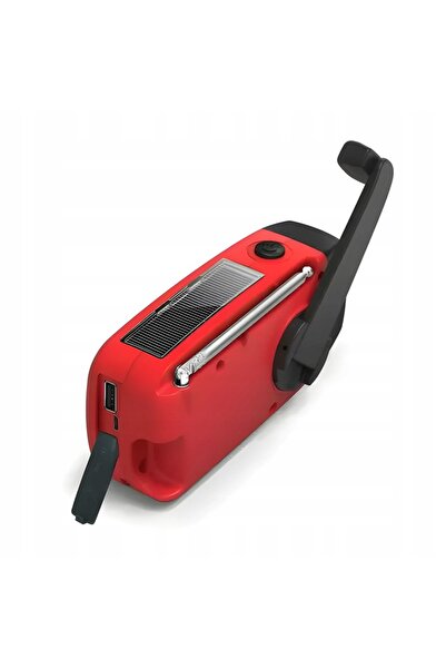 NO BRAND Radio portabil alimentat solar pentru camping, Power Bank de 2000 mA...