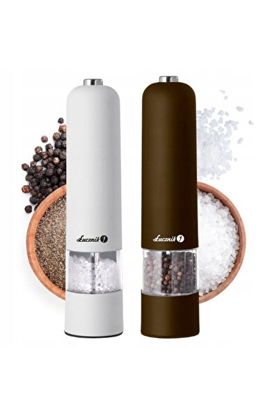 NO BRAND Râșniță electrică Lucnich Ceramic 75 g Albă