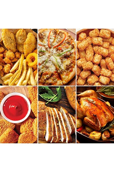 NO BRAND Căptușeli de hârtie pentru Air Fryer, friteuză fără ulei, 20cm, 100 ...