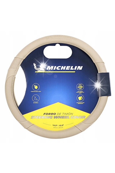 Michelin Travel Pubn Husă volan Michelin Bej m 36,8-39,4cm pentru mașină