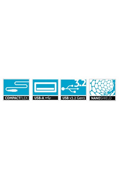 NO BRAND PURELINK FI-U310-010 Cablu FLEXINSTALL USB A-A USB 3.2 3A 5V 15W 5Gb...