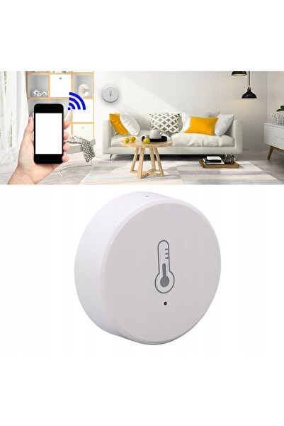 NO BRAND Senzor de temperatură și umiditate Zigbee Tuya