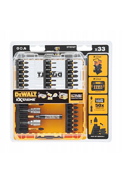 NO BRAND Dewalt Dt70742T Set Biți Adaptor Flextorq 33 Elmente