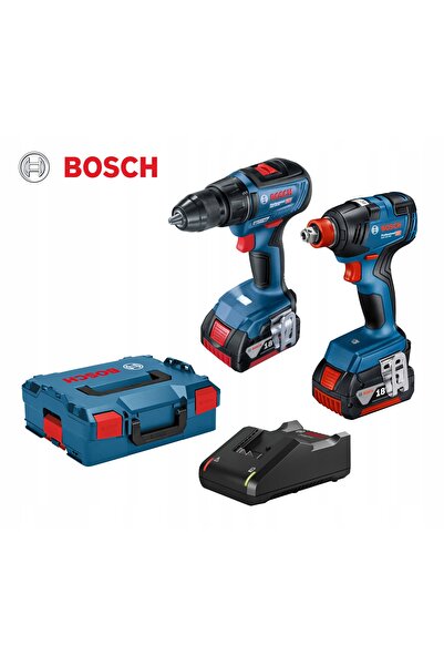 NO BRAND Șurubelniță GDX 18V-285 + Șurubelniță GSB 18V-50 BOSCH 2x5,0Ah