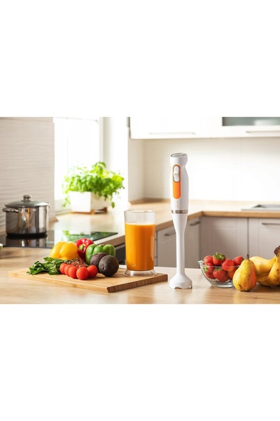 NO BRAND Blender de mână submersibil 600W 2 viteze Alb Sencor 4211Wh