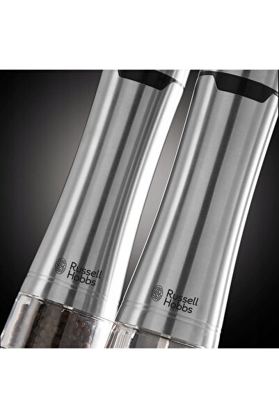 NO BRAND Râșniță electrică de cafea Russell Hobbs argintiu/gri, set 2-în-1