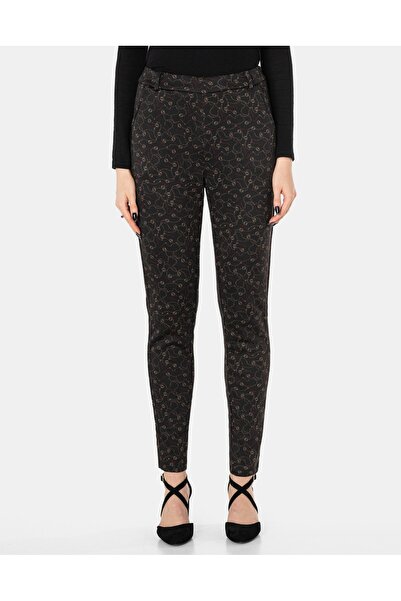 NO BRAND Pantaloni călduroși de damă, căptușiți cu fleece, 46116-1 4XL