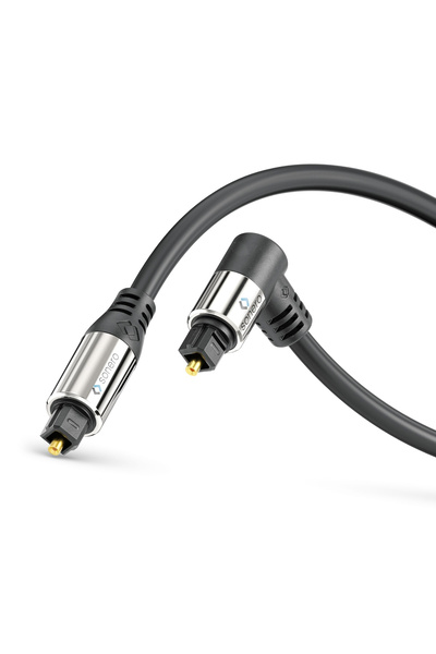 NO BRAND Cablu Optic Audio Toslink Unghiular Sonero Soc110-075 7.5m