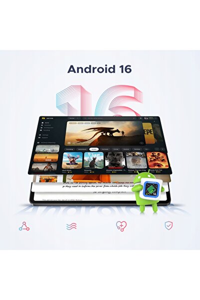 NO BRAND Aorlym cu tastatură P12Pro 12'' Android 12000mAh 2,4K 48+256GB 4G LTE