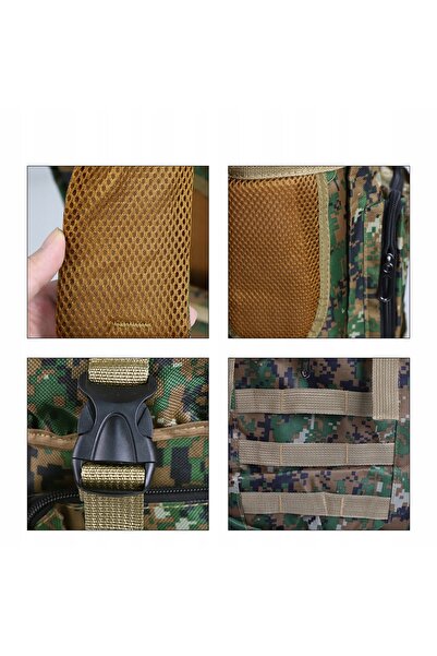 NO BRAND Rucsac de drumeție montană, geantă de călătorie, mare 100L, unisex, ...